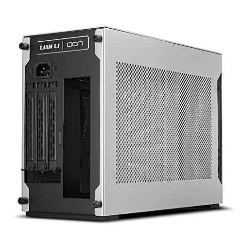 Lian Li A4-H20 Mini-ITX Desktop Silver Mesh Side Panel image