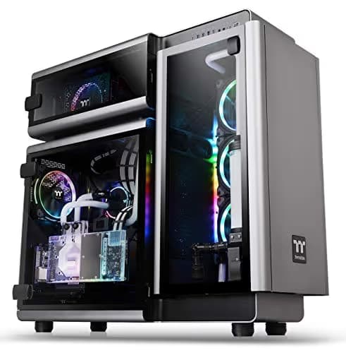 Thermaltake Level 20 ATX Full Tower Black / Silver Tempered Glass Side Panel image