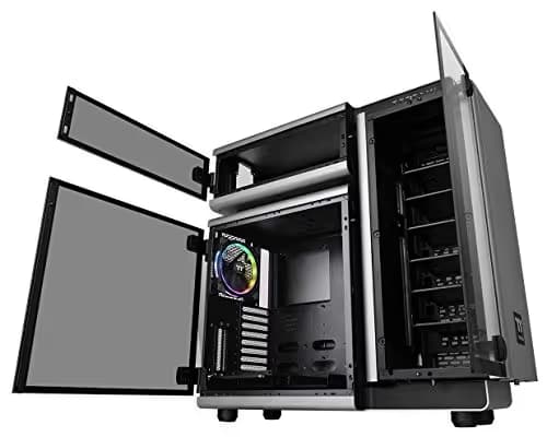 Thermaltake Level 20 ATX Full Tower Black / Silver Tempered Glass Side Panel image
