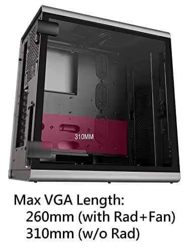 Thermaltake Level 20 ATX Full Tower Black / Silver Tempered Glass Side Panel image