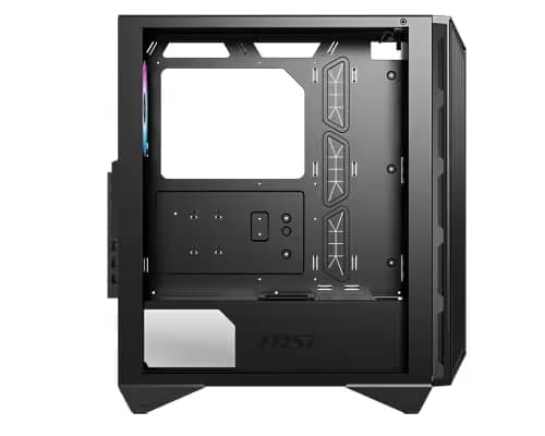 MSI MPG GUNGNIR 111R ATX Mid Tower Black Tempered Glass Side Panel image
