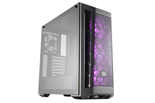Cooler Master MasterBox MB511 ARGB ATX Mid Tower Black with Tempered Glass Side Panel and USB 3.2 Gen 1 Type-A Front Panel USB main image