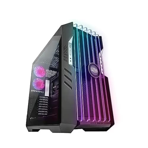 Cooler Master HAF 700 EVO ATX Full Tower Gray / Black with Tempered Glass Side Panel and USB 3.2 Gen 2 Type-C, USB 3.2 Gen 1 Type-A image