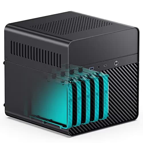 Jonsbo N2 Mini-ITX Desktop Black with USB 3.2 Gen 2 Type-C and USB 3.2 Gen 1 Type-A image