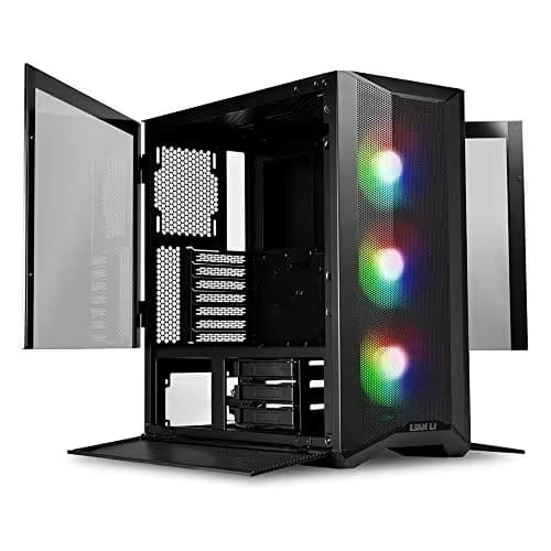 Lian Li Lancool II Mesh C RGB ATX Mid Tower Black Tempered Glass image