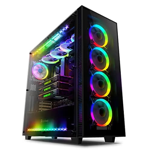 Anidees AI Crystal XL AR 3 ATX Full Tower Black with Tempered Glass Side Panel main image