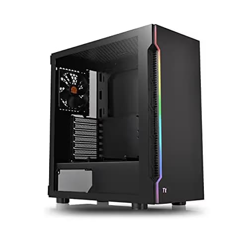 Thermaltake H200 TG Snow ATX Mid Tower White Tempered Glass RGB Light Strip main image