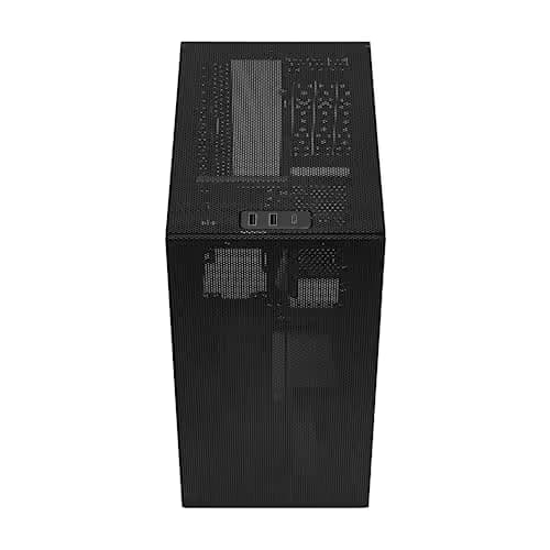 SSUPD Meshroom S ATX Mini Tower Green Mesh Side Panel image