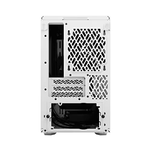 Fractal Design Meshify 2 Nano Mini-ITX Tower White with Tempered Glass Side Panel image