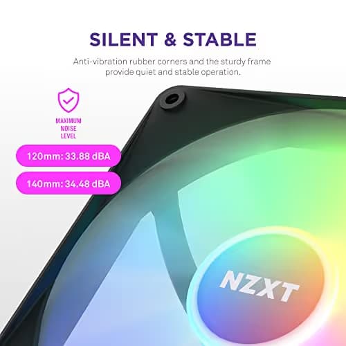 NZXT F120 Core 120mm Black RGB PWM image