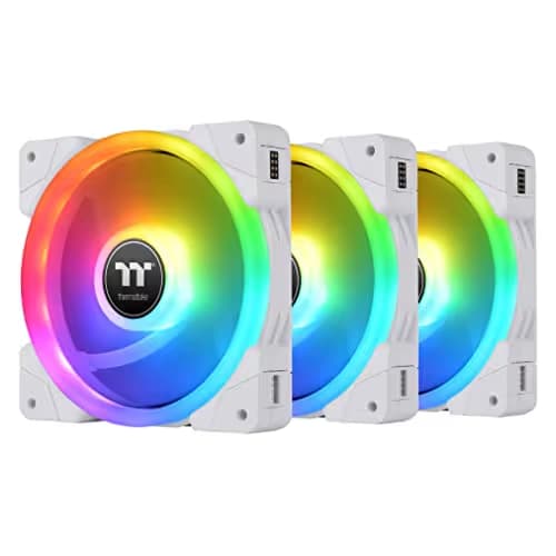 Thermaltake SWAFAN EX12 120mm White RGB 3-Pack image