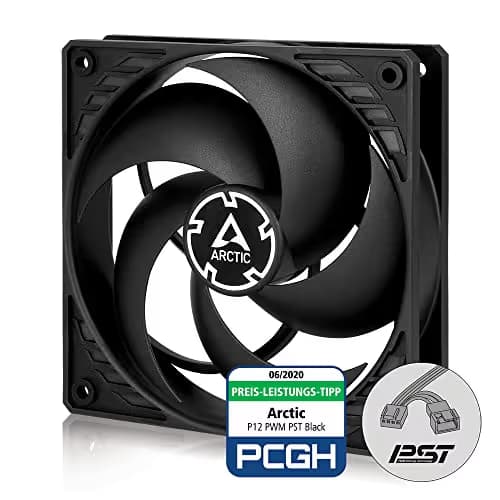 ARCTIC P12 PWM PST 120mm Black image