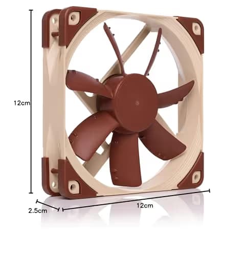 Noctua S12A 120mm Brown PWM 1-Pack image