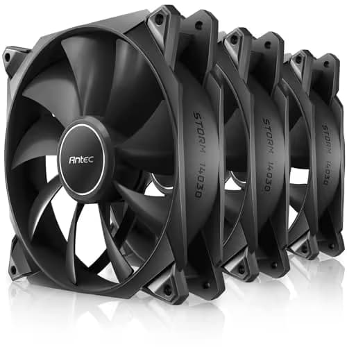Antec Storm T3 140mm Black PWM 3-Pack image