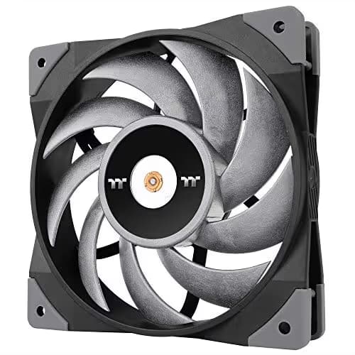 Thermaltake TOUGHFAN Turbo 120mm Black PWM 72.69 CFM 1-Pack main image