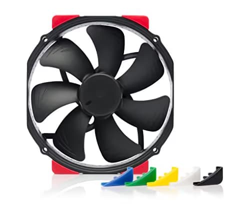 Noctua A15 chromax.black.swap 140mm Multicolor HS-PWM 82.52 CFM 1-Pack main image