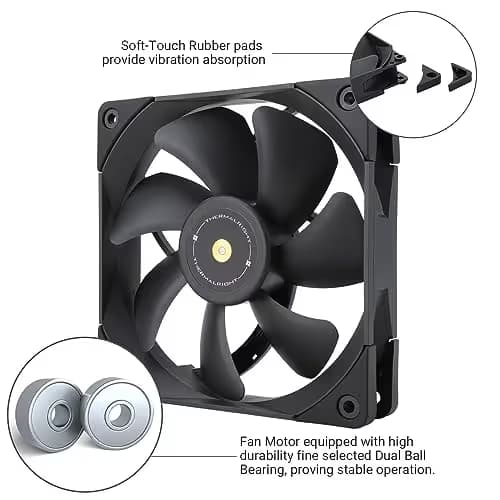 Thermalright TL-E12B EXTREM 120mm Black PWM 78 CFM image