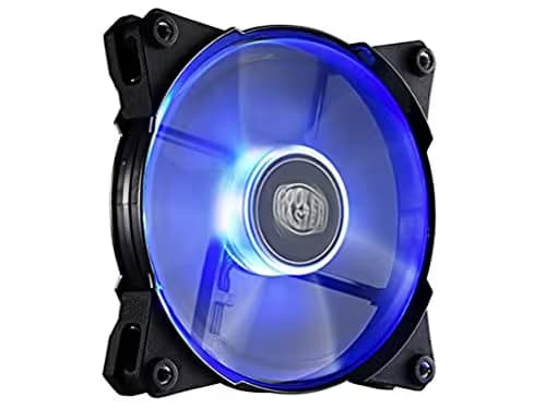 Cooler Master JetFlo 120mm Black PWM 95 CFM Blue LED image