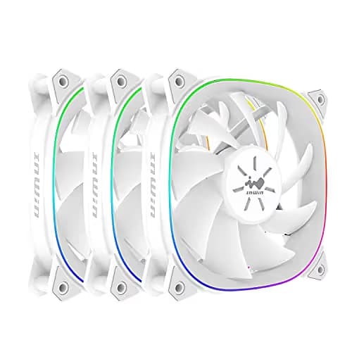 In Win Sirius Extreme Pure ASE120P 120mm White PWM ARGB 3-Pack image