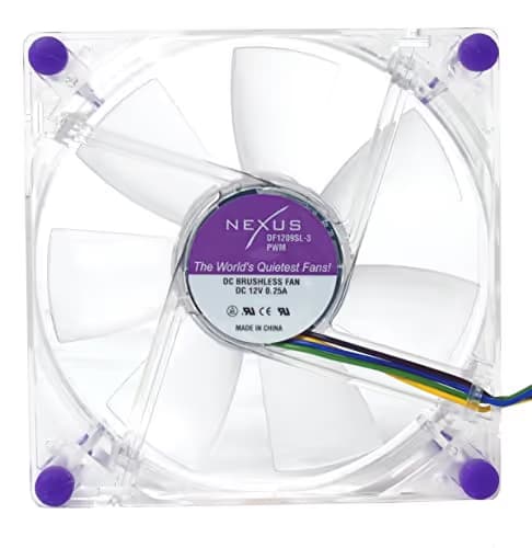 Nexus DF1209SL-3PWM 92mm Clear PWM 43.5 CFM main image