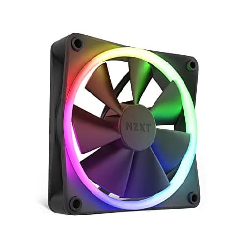 NZXT F120 RGB 120mm Black RGB PWM Pack Of 3 image