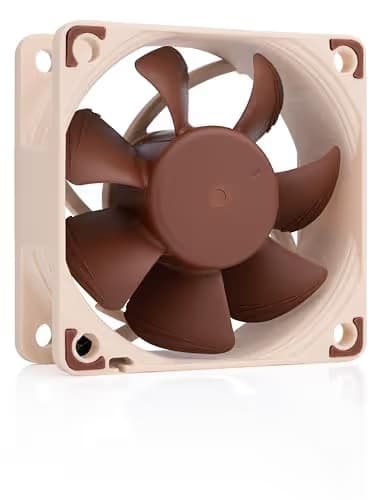 Noctua NF-A6x25-PWM 60mm Brown PWM 17.19 CFM 1-Pack main image