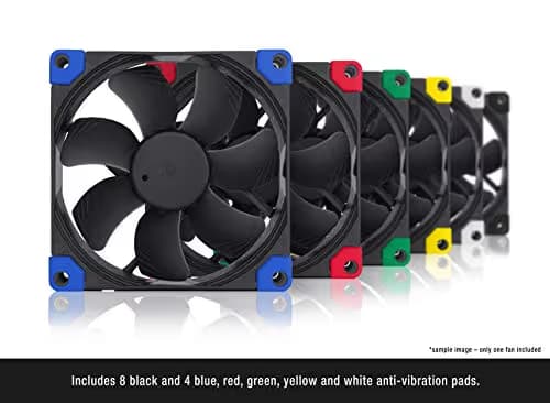 Noctua A9 92mm Black / Multicolor PWM image