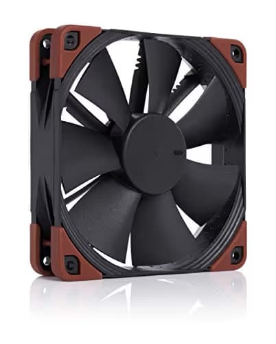 Noctua F12 industrialPPC-2000 120mm Brown / Black IP67 PWM 71.69 CFM 1-Pack image