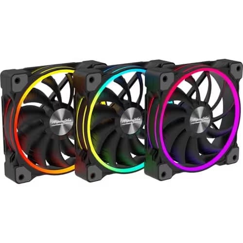 Alpenföhn Wing Boost 3 120mm ARGB PWM 77.9 CFM 3-Pack image