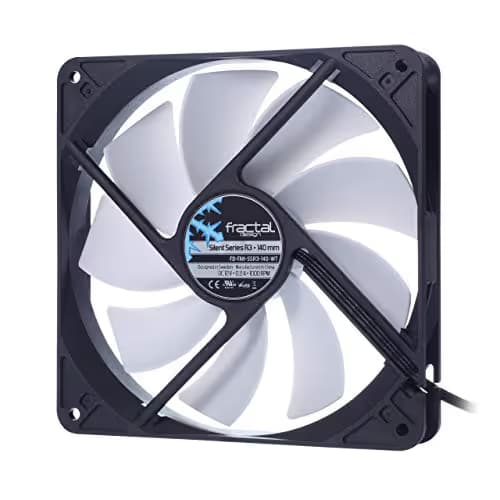 Fractal Design Silent R3 140mm Black / White 56.1 CFM image