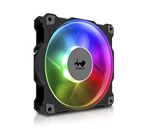In Win Jupiter AJ120 120mm Black PWM Addressable RGB 70.32 CFM 3-Pack main image
