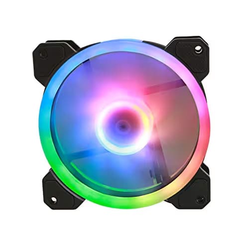 Gelid Solutions Stella 120mm Black 70 CFM PWM Addressable RGB 1-Pack main image