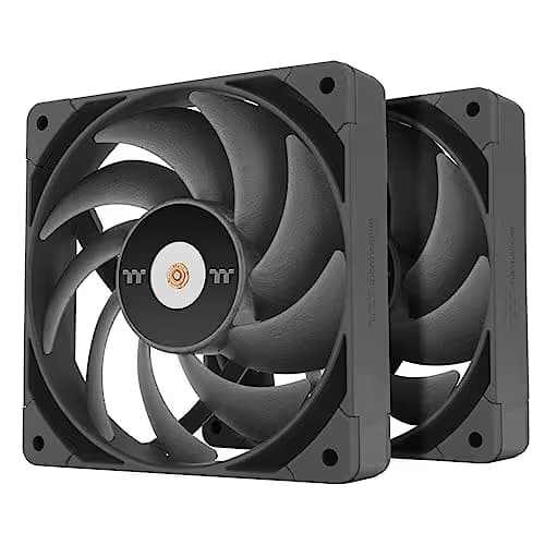 Thermaltake TOUGHFAN 12 Pro 120mm Black PWM 2-Pack image