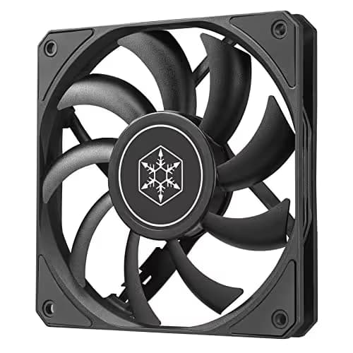 Silverstone Air Slimmer 120 120mm Black PWM 63.67 CFM image