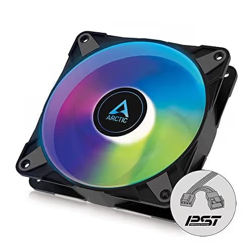 Arctic P12 PST 120mm Black A-RGB PWM main image