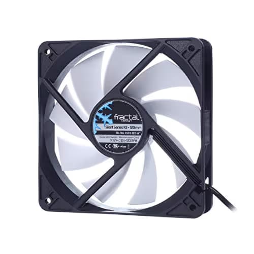 Fractal Design Silent R3 120mm Black / White 46.5 CFM image