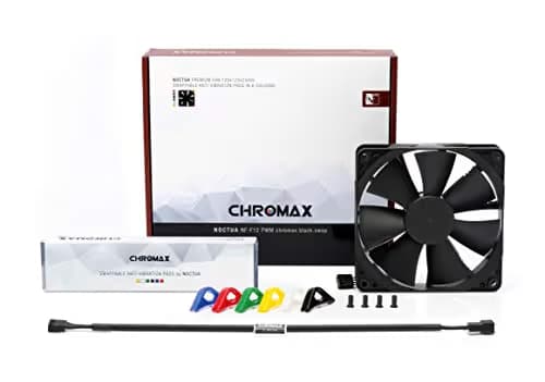 Noctua F12 120mm chromax.black.swap PWM image