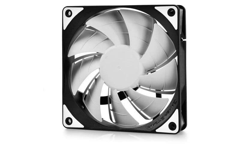 Deepcool TF 120mm Black / White PWM White LED image