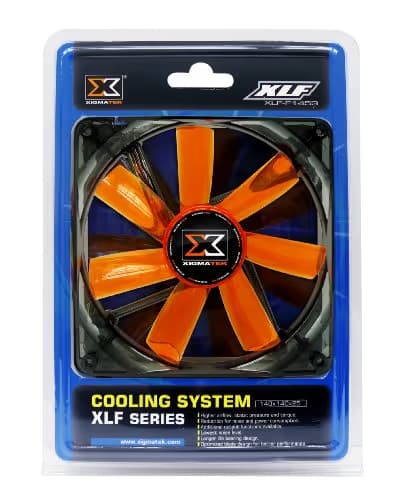 Xigmatek XLF 140mm Black 63.5 CFM White 1-Pack image