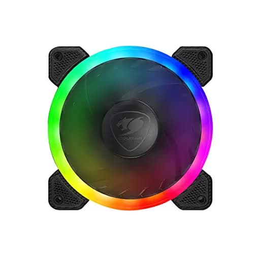 Cougar Vortex 120mm Black PWM Addressable RGB 43.54 CFM image