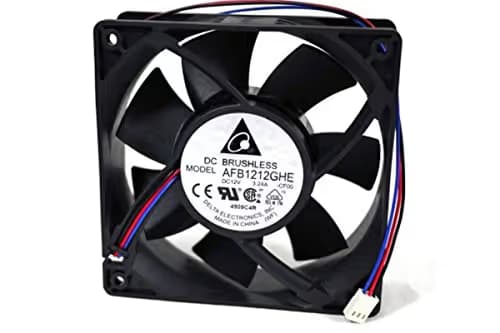 Delta Electronics AFB1212GHE-CF00 120mm Black 240.96 CFM image