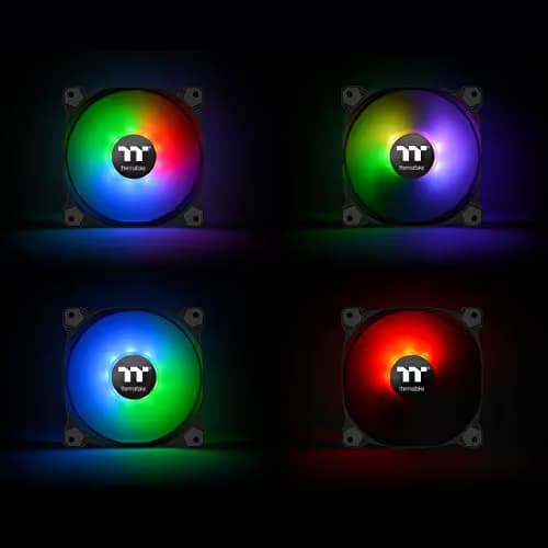 Thermaltake Pure Plus 120mm Black PWM RGB TT Premium Edition 3-Pack image