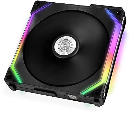 Lian Li Uni Fan SL 140mm Black Addressable RGB PWM 70.5 CFM image