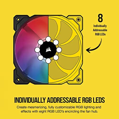 Corsair iCUE SP140 140mm Black RGB 2-Pack image