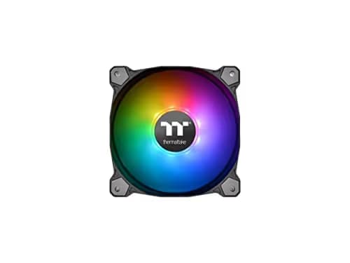 Thermaltake Pure ARGB TT Premium Edition 120mm Black Addressable RGB PWM 56.45 CFM 3-Pack main image