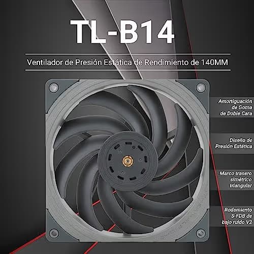 Thermalright TL-B14 140mm Gray PWM image