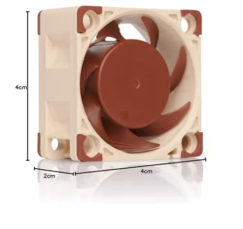 Noctua A4x20 40mm Brown PWM image