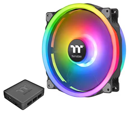 Thermaltake Riing Trio 20 TT Premium Edition 200mm Black PWM RGB image