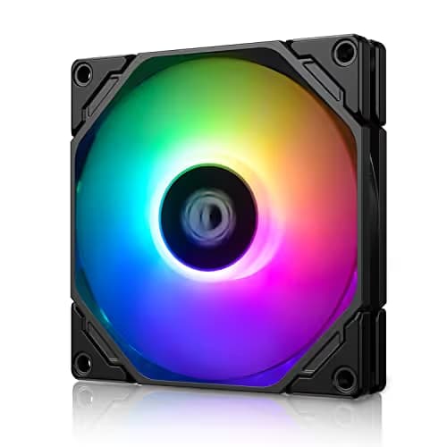 ID-COOLING TF-9215 92mm Black / White ARGB PWM 44.3 CFM 1-Pack image