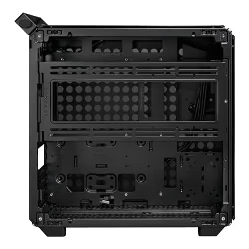 Cooler Master QUBE 500 Flatpack ATX Mid Tower Black Tempered Glass Side Panel image